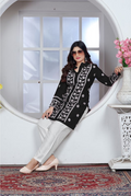 Black Heavy Rayon Suit | Chikankari Embroidered Ensemble