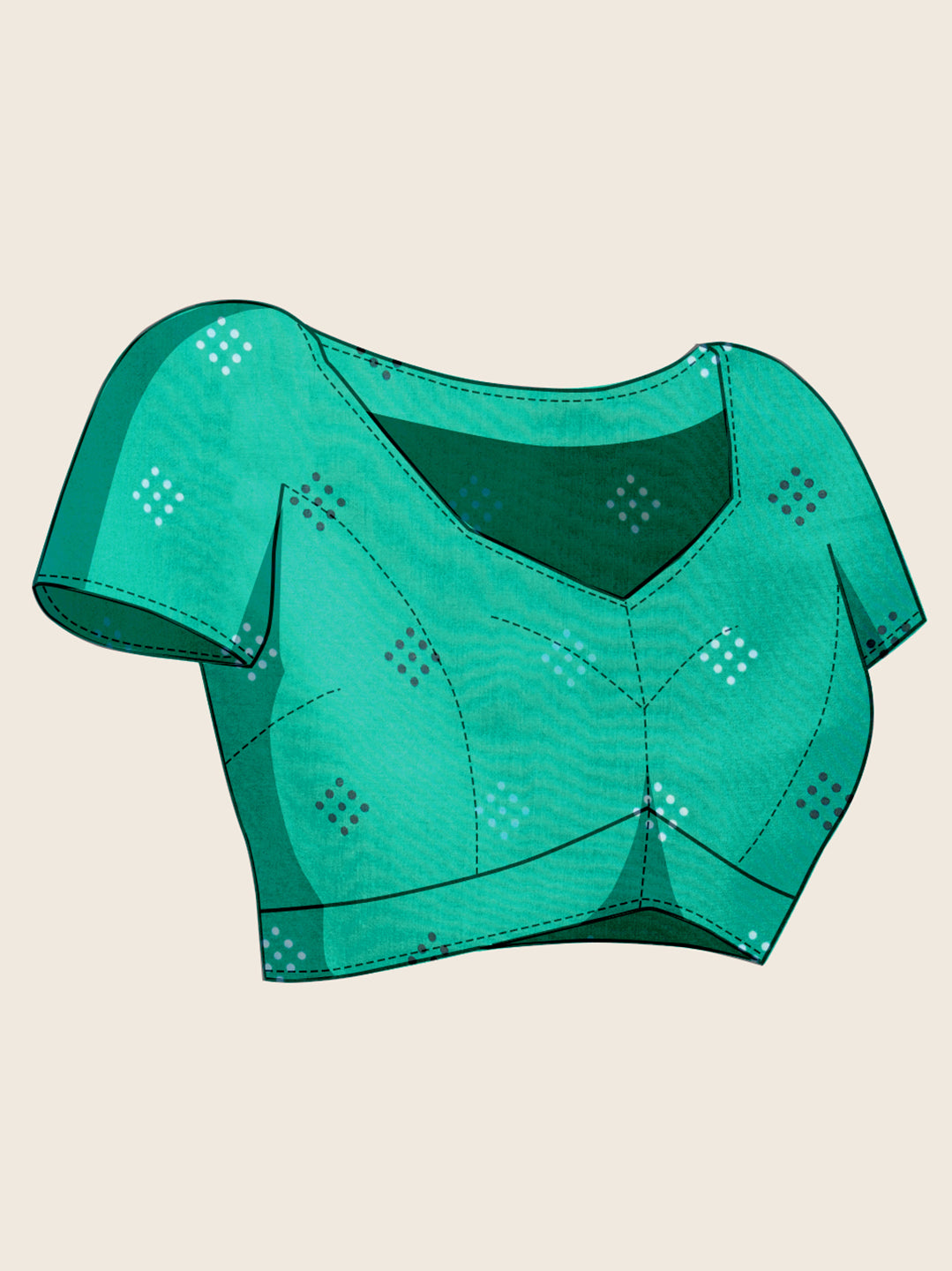 Ocean Breeze Muslin Cotton Party Wear Saree | Designer Digital Printed Serenity