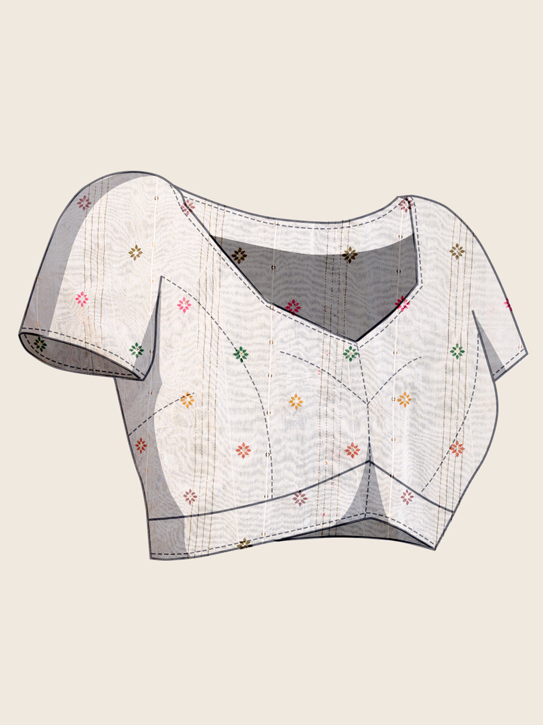 Pure Radiance Muslin Cotton Party Wear Saree | Designer Digital Printed with Hand Work Artistry