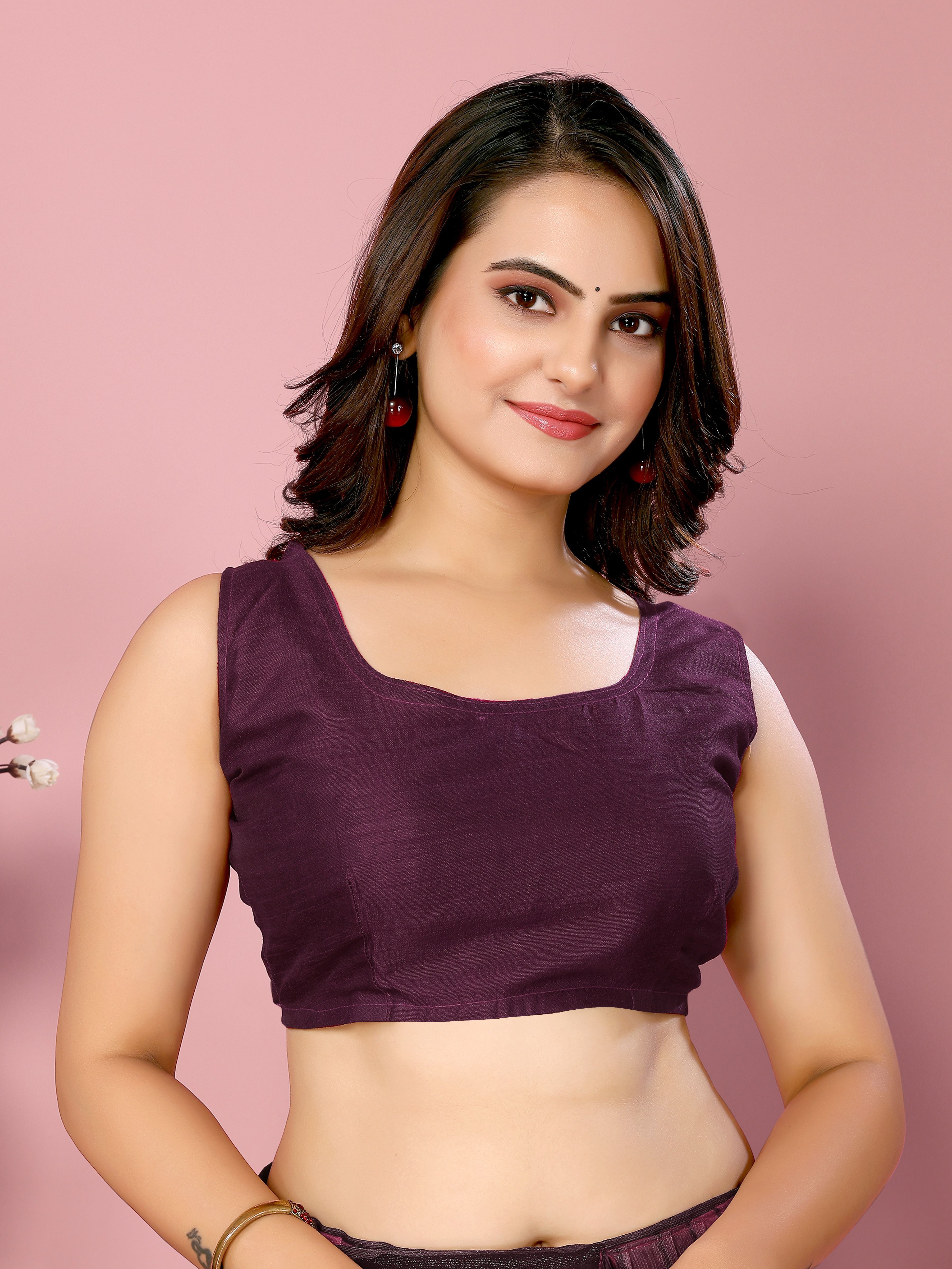 Blush Wine Rangoli Silk Party Wear Saree | Wevon Designer Printed with Art Silk Blouse