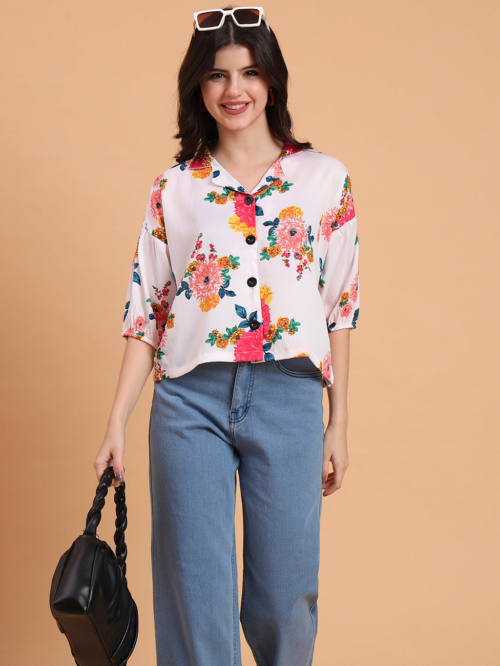 Off White Delta Designer Printed Shirt | Contemporary Casual Elegance