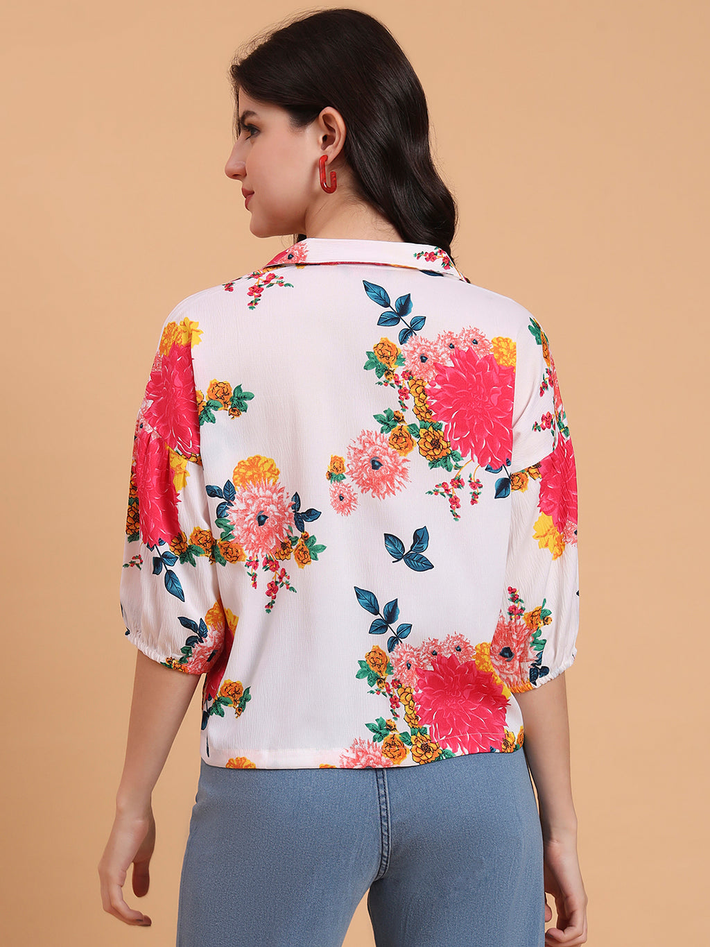 Off White Delta Designer Printed Shirt | Contemporary Casual Elegance