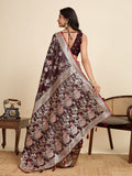 Rainbow Fiesta Silk Saree | Heavy Digital Printed Celebration Ensemble
